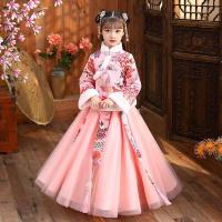 ราคา ชุดเดรสเจ้าหญิงผ้าฝ้ายสำหรับฤดูหนาวสำหรับเด็กและผู้หญิงชุดชุดเดรสสำหรับเด็กชุดจีนสไตล์จีน (17206156991)