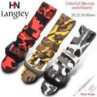 ราคา Zhangeer 20Mm 22Mm 24Mm 26Mm Universal Universalแบนสายคล้องคอนาฬิกาซิลิโคนหลากสีสำหรับดีเซลPANERAIนาฬิกาซิลิโคนยางสายรัดPAMนาฬิกาข้อมือเข็มขัดสร้อยข้อมือCorreaด้วยเครื่องมือ (5514080416)