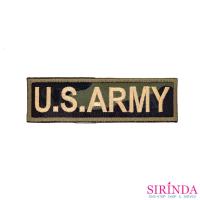ราคา ตัวรีดการ์ตูนU S ARMY ตัวรีดติดเสื้อ อาร์มปักตกแต่ง DIY EMBROIDERY PATCH 00080493 (20883741980)