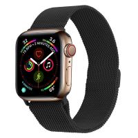 ราคา SmartPhonemall Milanese Stainless Steel Watch Band For Apple Watch Ultra 49mm Series 8 7 45mm SE 2 6 SE 5 4 44mm 3 2 1 42mm Black (16713194230)