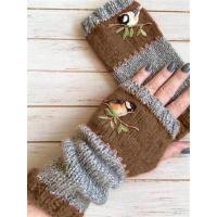 ราคา ถุงมืออุ่นถุงมือกำมะหยี่ถักแบบถักสำหรับผู้หญิงถุงมือหนังถุงมือสำหรับผู้ชายถุงมือสำหรับผู้หญิง (19684221215)