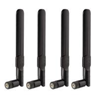 ราคา 4G LTE Antenna 8DBi SMA Plug Antenna 4 Pieces Compatible 4G LTE Router Gateway Home Telephone Hotspot Modem Router (15486320356)