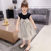 ราคา ลายชุดเดรสมีจุดเด็กผู้หญิงเด็กน้อยแฟชั่นเดรสเจ้าหญิงผูกโบแขนลำลองขาสั้นชุดเดรสเกาหลีสำหรับเด็กผู้หญิงเด็กน้อยใหญ่ S (18301151392)