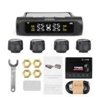 ราคา Tire Pressure Sensor TPMS Car Solar Monitor TMPS Control Tyre Pressure Monitoring System External Internal Sensors (18511064666)
