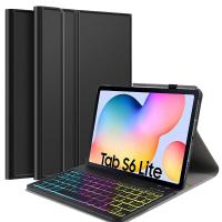 ราคา 7สีคีย์บอร์ดสำหรับ Samsung Tab S6 Lite 10 4 2022 2020 Slim PU หนังสมาร์ทพลิกฝาครอบที่ถอดออกได้ Backlit คีย์บอร์ดบลูทูธสำหรับ Galaxy Tab S8 11 2022 Tab S7 11แท็บ A8 10 5แท็บ A7 (16931458921)