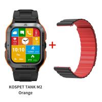 ราคา 2023ใหม่ KOSPET M2สมาร์ทวอท์ชพิเศษสำหรับผู้ชายนาฬิกาอัจฉริยะทหารรับสายโทรออกนอกสถานที่สายรัดข้อมือฟิตเนสสมาร์ทวอท์ชเสียง AI 70โหมดกีฬา IP69K นาฬิกากันน้ำสำหรับผู้หญิง (17356108033)