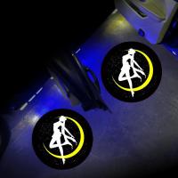 ราคา techfuture ไฟประตูรถยนต์ ที่มีเซ็นเซอร์คู่ไฟ LED ติดประตูรถยนต์แบบเหนี่ยวนำคู่ (21110409557)