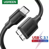 ราคา UGREEN 20103 usb C to Micro B USB3 0 Data Charging Cable 5Gbps สายยาว 1 m สำหรับ MacBook HDD External (20677109492)