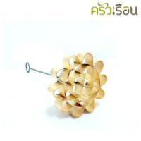 ราคา ทองเหลือง พิมพ์ดอกจอก เบอร์ 2 กว้าง 9 ซม สูง 2 ซม (20517106497)