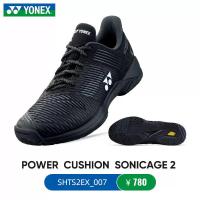 ราคา Yonex รองเท้าแบดมินตันรองเท้าเทนนิสผู้ชายผู้หญิงกีฬารองเท้าผ้าใบวิ่ง Power Cushion 2023 SHTE4 (17270106990)