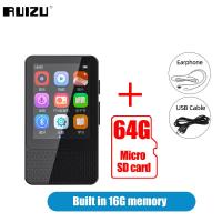 ราคา RUIZU เครื่องเล่น MP4ใน MP3บลูทูธ M18พร้อมลำโพงเครื่องเล่นเพลงไม่สูญเสียข้อมูล Hi Fi แบบพกพาหน้าจอสัมผัสเครื่องเล่นเสียงขนาดเล็กเครื่องเล่นวิดีโอมัลติฟังก์ชั่นพร้อมวิทยุเอฟเอ็มเครื่องบันทึกเสียง E Boo