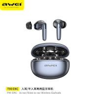 ราคา Awei T90 ENC 4Mics หูฟัง5 3บลูทูธโทรความคมชัดสูงหูฟังบลูทูธลดเสียงรบกวนอินเอียร์ ครึ่งอินเอียร์เปลี่ยนฟรีชุดหูฟังความรู้สึกไม่เจ็บปวด (20697421516)