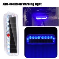 ราคา ไฟสัญญาณกันขโมยรถยนต์ Led พลังงานแสงอาทิตย์ไฟเตือนกันขโมยมี10 Led เซ็นเซอร์กันขโมยมอเตอร์ไซค์ไฟกันกระแทกไฟกระพริบจำนวน1ชิ้น (15375242242)