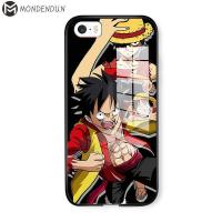 ราคา เคสสำหรับ iPhone 5 BL5SE 5 5S เคสกระจกนิรภัยมันวาวลูฟี่เคสโทรศัพท์กันกระแทก (20231065662)