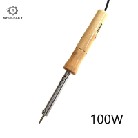 ราคา Shockley 220โวลต์ยุโรปรอบเสียบ30วัตต์ 40วัตต์ 60วัตต์ 80วัตต์ 100วัตต์ชี้ด้ามไม้ขนาดเล็กหัวแร้งไฟฟ้าที่มีอุณหภูมิปรับ (16927063607)