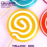 ราคา อมยิ้ม อมยิ้มสายรุ้ง 17g 50g แฟนทาเซียเรนโบว์ ไซส์ใหญ่ Rianbow Candy Lollipop แคนดี้สายรุ้ง อมยิ้มขนาดใหญ่ ขนมยุค 90 (17384047475)