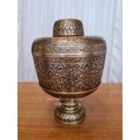 ราคา ขันทองเหลืองตอกลาย 7นิ้ว (19791125199)