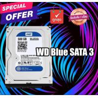 ราคา ฮาร์ดดิสก์ WD Blue 500GB SATA 3 5 6Gbps 7200RPM SATA III HDD มีประกันสินค้า (12399400351)