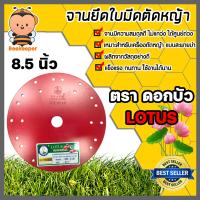 ราคา จานใบมีด สีแดง ตราดอกบัว มี 3 ขนาดให้เลือก 7 5 8 5 9 5 นิ้ว จานยึดใบมีด จานตัดหญ้า จานเครื่องตัดหญ้า จานแดง จานเปล่าตัดหญ้า (16001654154)