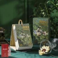 ราคา ปฏิทินปีที่สร้างสรรค์มือฉีกขาดได้ภาพวาดสีน้ำมันทิศทางเดียวนักเรียนทางเข้าระดับบัณฑิตศึกษารูปแบบการตรวจสอบ2023ปฏิทิน (20360912263)