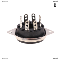ราคา wucuuk แชสซี Mount 8pin Bakelite Tube SOCKET BASE สำหรับ6550B 6CA7 EL34 6L6 KT88 VINTAGE AMP DIY (20212293436)