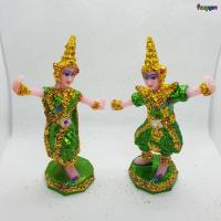 ราคา ลดเฉพาะวันนี้ ตุ๊กตาตั้งศาล นางรำ ละคร ขนาดเล็ก แบบสีมุกเงา สะท้อนแสง วิบวับ KM4 13053 ราคาพิเศษ (15929947205)