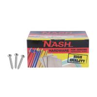 ราคา NASH ตะปูเกลียว แฉกแบน 8 x 1 1 4 นิ้ว กล่อง 500 B (14979400724)
