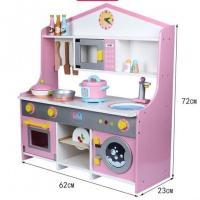 ราคา IJieHong ของเล่นเด็กในครัวเตาไม้เด็กชายและเด็กหญิงการตัดไม้สำหรับเด็กการทำอาหารขนาดเล็กชุดเครื่องครัวเด็ก (20484971311)