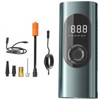 ราคา ที่สูบยางแบบพกพาไฟฟ้า12V สำหรับใช้ในบ้านจอแสดงผลดิจิตอลความเร็วสูงปั๊มลมยางรถยนต์ไร้สาย (19951602731)