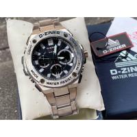ราคา นาฬิกาผู้ชาย นาฬิกาข้อมือดิจิตอล หัวเหล็ก เท่ๆ สีดุดัน นาฬืกา D ZINER นาฬิกาแบรนด์แท้ นาฬิกากันน้ำ สายนาฬิกา สแตนเลส หน้าปัด 50 มม แถมกล่อง (19073333851)