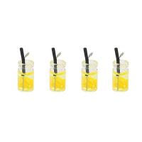 ราคา 6ชิ้น ถุง Handmade ใสแก้วขวดเก็บฝัน Charms Mini ขวดน้ำดื่ม FruitOrange สตรอเบอร์รี่น้ำมะนาวองุ่น Charm จี้สำหรับสร้อยคอต่างหูพวงกุญแจ DIY Craft (9359374295)