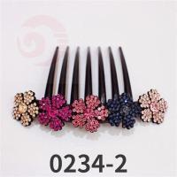 ราคา Korean style new hair accessories sweet lady hair comb with diamonds (18233561992)