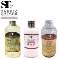 ราคา ST Drawing Fixative Textile Medium Refined Linseed Oil น้ำยาเคลือบเงา สื่อผสมสีเพ้นท์ผ้า น้ำมันลินซีด (21106298247)