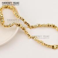 ราคา ลูกปัดหินชุบสี ขนาด5 8มิล แพ็ค20เม็ด สำหรับตกแต่งเครื่องประดับตกแต่ง สร้อยคอ หินมงคล หินแตก หินแท้ ลูกปัด คริสตัล ร้อยสร้อย งานDIY พร้อมส่ง ลูกปัดเงิน ลูกปัดทอง หินธรรมชาติ หินแท้ (17406929773)