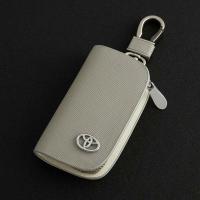 ราคา กระเป๋าใส่ของโซ่หนังลายขวางพวงกุญแจอุปกรณ์เสริมรถยนต์กระเป๋ากระเป๋าสตางค์กระเป๋าเงินจุได้เยอะเหมาะสำหรับ Toyota Alphard Avanza Brios Camry Camolla Altis Estima RAV4 Highlander Land Cruiser Proda Harri