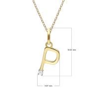 ราคา Gemondo จี้ทองคำแท้ 9 กะรัต 9K ตัวอักษร A B C D E F H J K M N O P R S T V W Y Z ประดับเพชรแท้ หรือ พลอยแท้ จี้ทองคำ จี้ทองแท้ จี้พลอย จี้พลอยแท้ จี้เพชรแท้ (12419385633)