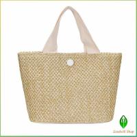 ราคา Gw กระเป๋าถือ กระเป๋าสานสไตล์สาวญี่ปุ่น เเฟชั่น กระเป๋าถือสตรีฟาง handbag (13948088104)