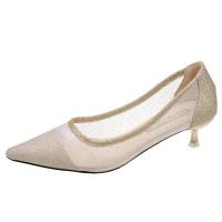 ราคา รองเท้าส้นสูงสีทองเซ็กซี่ชี้รองเท้าส้นเข็มเพื่อนเจ้าสาวเจ้าสาวรองเท้าแต่งงานลูกไม้ (19344771300)