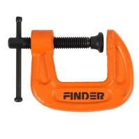 ราคา FINDER G Type Woodworking Clamp Clamping Device Adjustable DIY Carpentry Gadgets Heavy Duty G Clamp (18982839305)