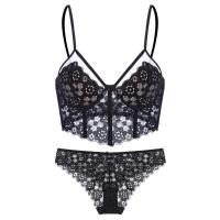 ราคา จัสตินชุดชั้นในเซ็กซี่ก้างปลาลูกไม้สำหรับผู้หญิงในฤดูใบไม้ผลิและฤดูร้อนยกทรงป้องกันการหย่อนคล้อยไหล่บางรวบรวมชุดชุดชั้นในสายเอี๊ยมดึงกางเกงแบบเส้นเล็กพิเศษสำหรับผู้หญิง (20636656748)