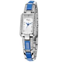 ราคา Kimio นาฬิกาข้อมือผู้หญิง สายAlloy รุ่น KW538 Blue Silver (1478278209)