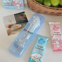 ราคา ชุดจานชาม Sanrio ช้อนส้อม ช้อนส้อมการ์ตูน ช้อนส้อมสแตนเลส ช้อนส้อมพกพา ชุดช้อนส้อม ช้อนส้อมผู้ใหญ่ soqil th (21297652740)