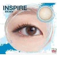 ราคา คอนแทคเลนส์ รุ่น Inspire ยี่ห้อ Pretty doll Size mini มีสี เทา ตาล สายตาปกติ (17435283021)