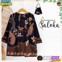 ราคา hexihsy เสื้อบาติกทูนิค ผ้าบาติก ลายคริสต์มาส ปีใหม่จีน สําหรับผู้หญิง ไซซ์ M L Xl (20562339044)