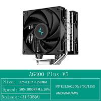 ราคา DEEPCOOL AG400 Plus CPU Air Cooler หม้อน้ำ3 Heats Mute คอมพิวเตอร์เดสก์ท็อปพัดลมระบายความร้อน In LGA1700 1200 115X AMD AM4 (20065306513)