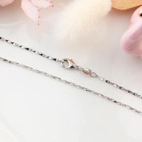 ราคา พร้อมส่ง สร้อยคองานเงิน ชุบทองคำขาว สร้อยคออิตาลี สร้อยคอเกาหลี สร้อยสีเงินสร้อยคอ XUPING ลายเยอะ ใส่อาบนำ้ได้ ไม่ลอก ไม่ดำ 405 (12759190282)