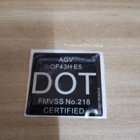 ราคา Logo Made in Italy สติ๊กเกอร์ Size หมวกกันน็อคโลโก้ติดหมวกกันน็อค AGV pista GP R สติ๊กเกอร์ด้านหลังหมวกกันน็อค DOT ไซส์หมวกกันน็อค AGV (15781537963)