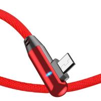 ราคา สายชาร์จเร็ว Type C Samsung 3A สาย Usb 25Cm สาย Iphone แบบพกพาสั้นชาร์จเร็วด้วยไฟอัจฉริยะหัวแถบคู่ไมโคร Usb 90องศาและตัวเชื่อมต่อ Type C (19026297243)