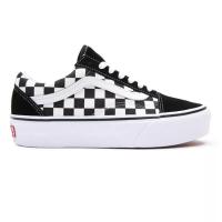 ราคา Vans รองเท้าผ้าใบ Checkerboard Old Skool Platform Black True White VN0A3B3UHRK (12010939312)