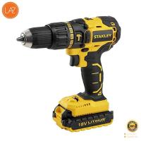 ราคา สว่านกระแทกไร้สาย STANLEY รุ่น SBH201D2KA B1 ขนาด 13 มม กำลัง 18 โวลต์ สีเหลือง ดำ โปรโมชั่นสินค้าคุณภาพ (10693798571)
